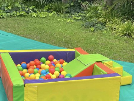 Multi Colour Ball Pit with Slide
